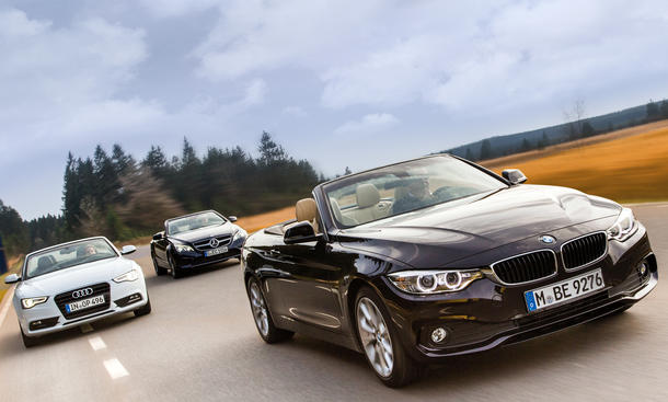 Bmw 4d Vs Audi A5 2 0 Tdi Mercedes E 250 Cdi Cabrio Vergleich