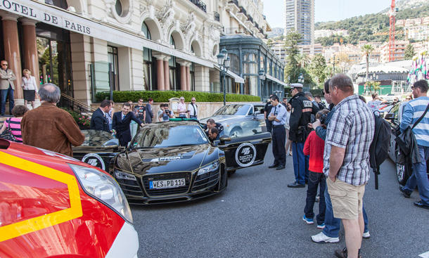 Prior Design Audi R8 Monaco Schaden Hotel Beschaedigung