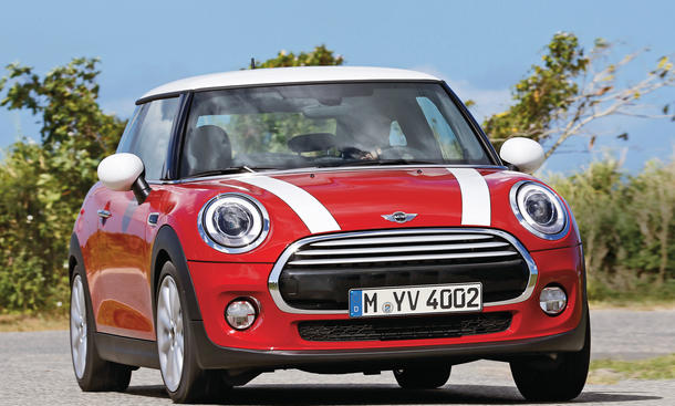 Mini Cooper D Test Kleinwagen Dreizylinder Diesel Bilder