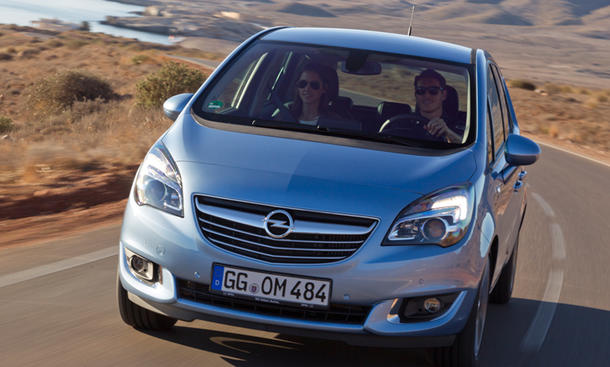 Opel Meriva Facelift 2014 1.6 CDTI Diesel 95 PS Preis Verbrauch Einstiegsmotor 