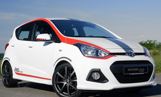 Hyundai I10 Sport 14 Sportliches Sondermodell Autozeitung De