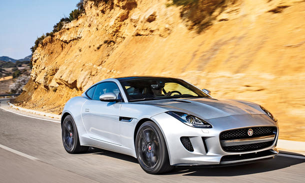 Jaguar F Type Coupe V6 Basis Im Test Autozeitung De