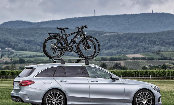 Mercedes C-Klasse T-Modell: Fahrradträger als Zubehör