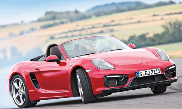 Porsche Boxster GTS 2014 Topmodell Roadster Test Fahrbericht