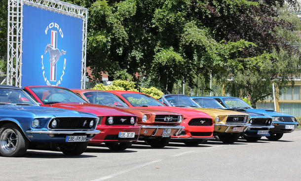 Ford Mustang 2015 Generationen Vergleich Cabrio Modelle 05