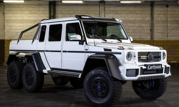 Carlsson Cg63 6x6 Tuning Fur Mercedes G 63 Amg 6x6 Autozeitung De