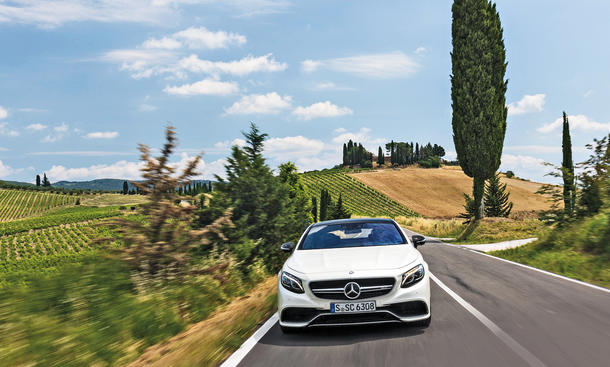 Mercedes S 63 AMG 4Matic Coupe Fahrbericht Luxus-Klasse Bilder V8