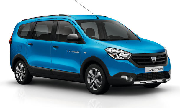 Dacia Lodgy Stepway 2014 Paris Crossover Transporter Van