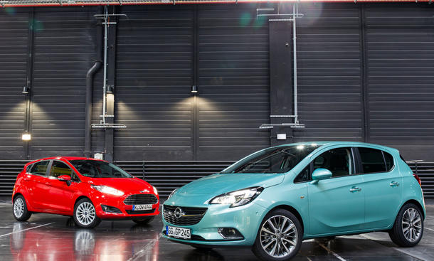 Opel Corsa 14 Die Neuauflage Im Vergleich Mit Dem Ford Fiesta
