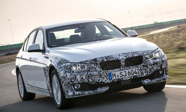 BMW 3er Plug in Hybrid 2015 PHEV Prototyp Fahrbericht