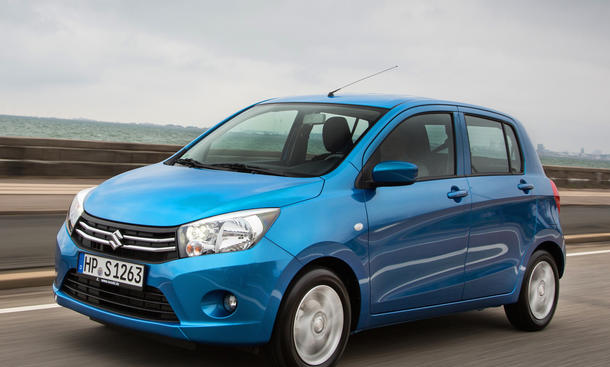 Suzuki Celerio 1.0 2014 Test Fahrbericht Kleinstwagen Japaner