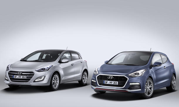 Hyundai i30 2015 Facelift Kompaktklasse Neuheiten Bilder technische Daten 