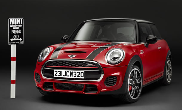 MINI John Cooper Works 2015 Detroit Auto Show Power Kleinwagen JCW