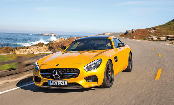 Mercedes-AMG GT S Ausfahrt Bilder technische Daten Faszination