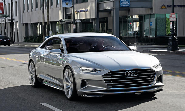 Audi Prologue Design Studie Audi A9 Luxus Limousine Fahrbericht