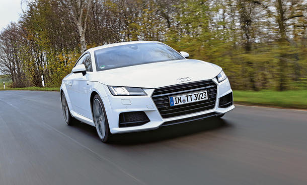 Audi TT Coupé 2.0 TDI ultra 2015 Test Bilder technische Daten 