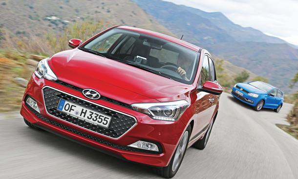 Hyundai i20 2.Generation Test Bilder technische Daten