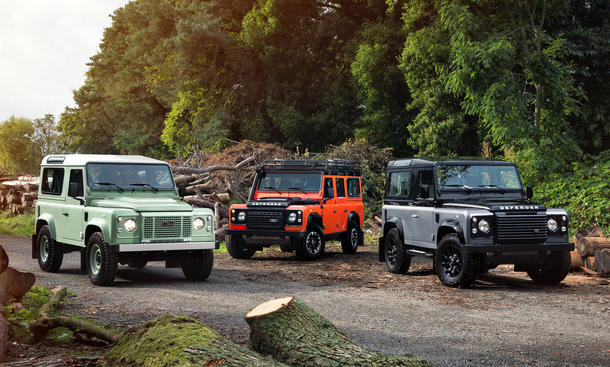 Land Rover Defender 2015 Sondermodell Abschied