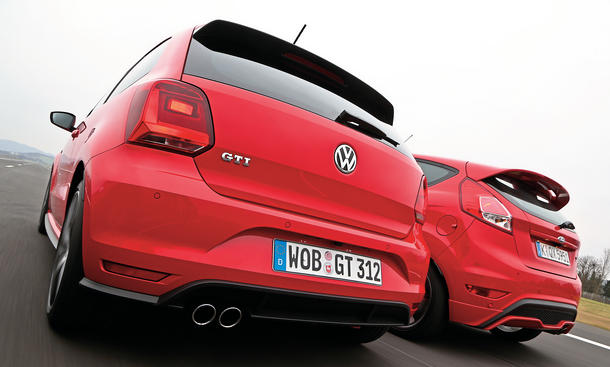 Vw Polo Gti Ford Fiesta St 17 Test Autozeitung De