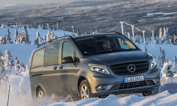 Mercedes Vito 4x4 Familien Van Und Kastenwagen Mit Allrad Antrieb