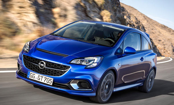 Opel Corsa OPC 2015 Genf 207 PS Sport Kleinwagen