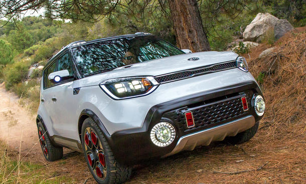 Kia Trailster Concept Soul Mit Elektro Allradantrieb In Chicago