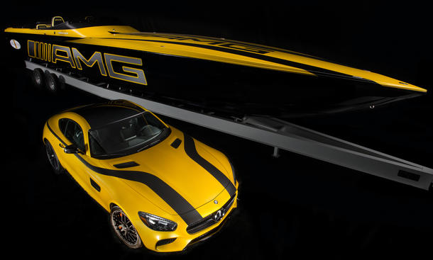 Cigarette Racing 50 Marauder GT S Concept Mercedes-AMG GT Miami 2015