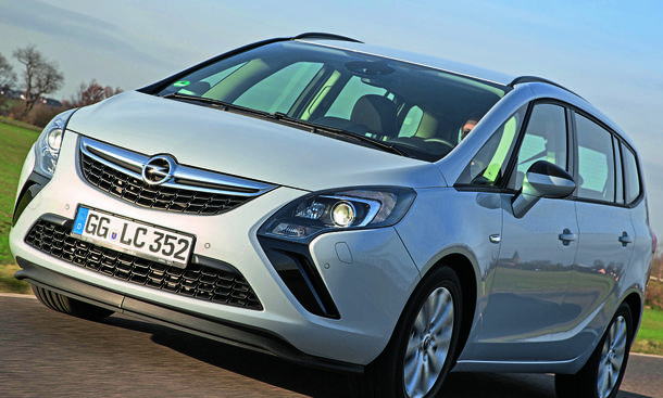 Opel Zafira Tourer 1.6 CDTI Diesel Test Van