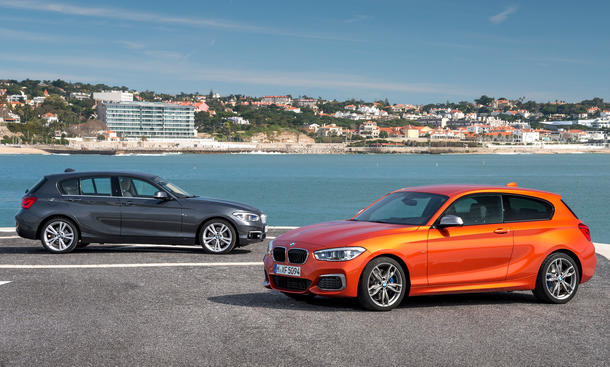 Neues Bmw 1er Facelift 2015 Erste Testfahrt Autozeitungde