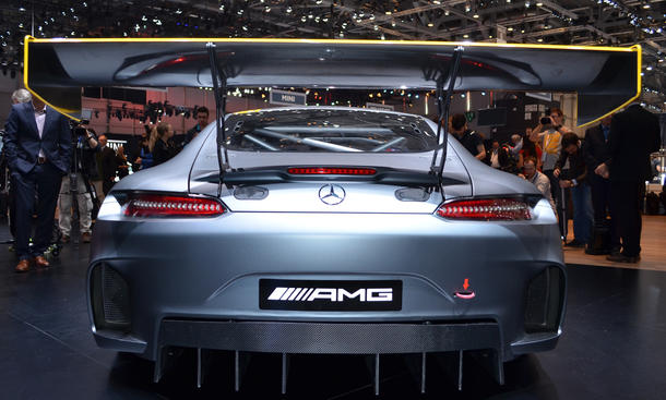 Mercedes-AMG GT3 Genfer Autosalon 2015 Rennversion Bilder Live