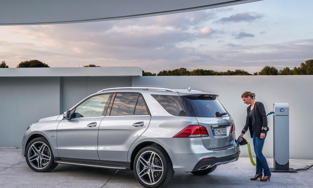 mercedes gle 2015 suv amg plug in hybrid 