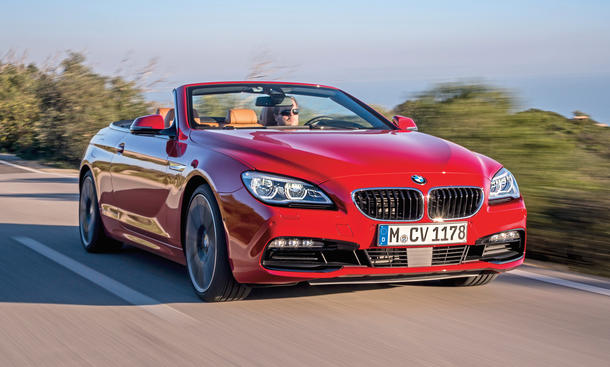 BMW 650i Cabrio 2015 Oberklasse Test Fahrbericht