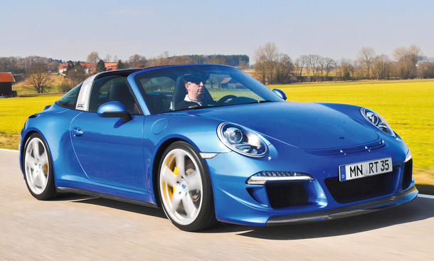 RUF Turbo Florio Porsche 911 Sportwagen Targa Test Fahrbericht Bilder