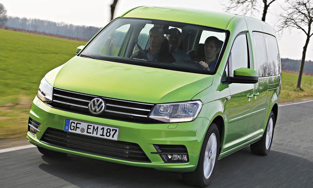 VW Caddy Maxi 2015 Facelift Test Fahrbericht Diesel Vierzylinder