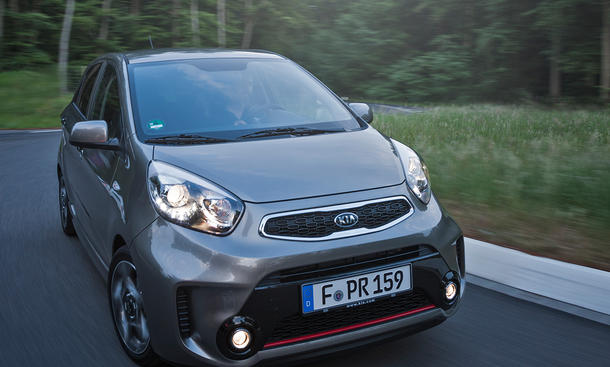 Fahrbericht Kia Picanto 2015 Facelift Kleinwagen Kleinstwagen