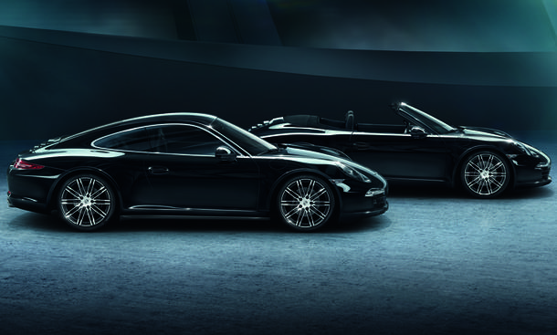 porsche 911 black edition sondermodell typ 991