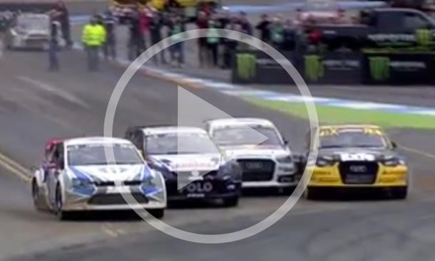 Video: Rallycross in Hockenheim Video: Rallycross in Hockenheim
