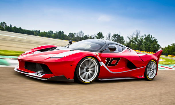 Ferrari Fxx K In Der Rennversion Des La Ferrari In Fiorano