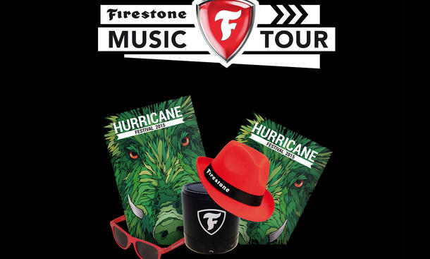 Gewinnspiel Firestone Music Tour 2015