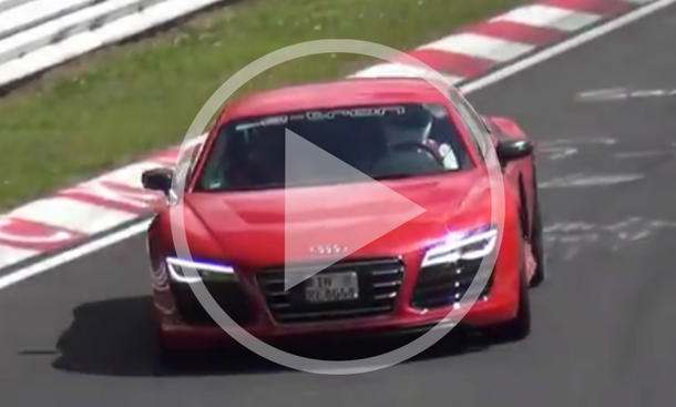 Audi R8 e-tron: Sound-Video Audi R8 e-tron: Sound-Video
