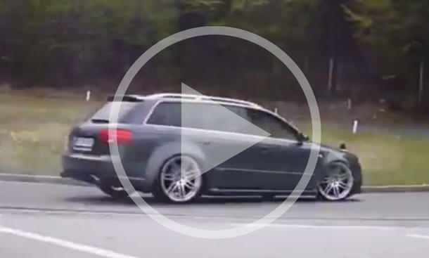 Video: Audi RS4 Avant bei der Kurvenhatz Video: Audi RS4 Avant bei der Kurvenhatz