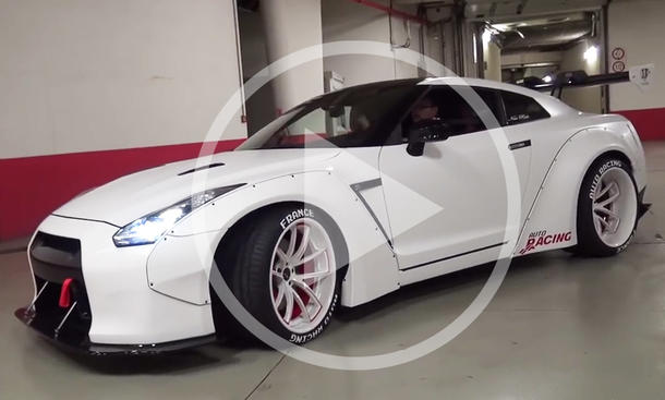 Video: Nissan GT-R Tuning von Liberty Walk