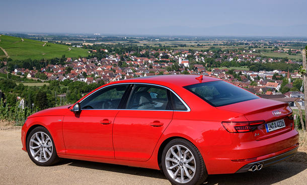 b9 audi a4 2015 fahrbericht premiere limousine