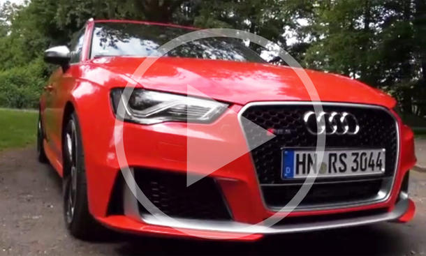 Audi RS 3 Sportback 2015 im Video Audi RS 3 Sportback 2015 im Video