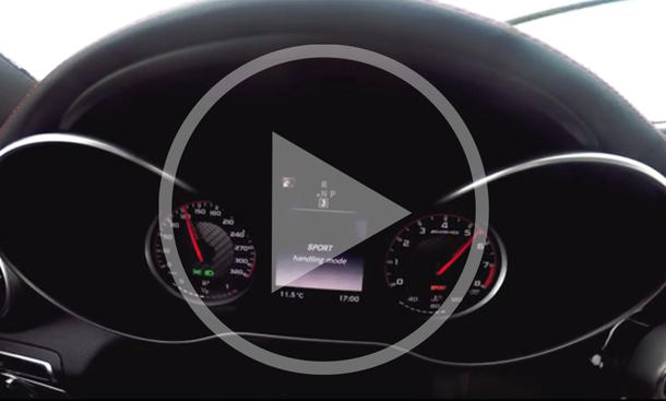 Mercedes-AMG C 63 S: Beschleunigung im Video Mercedes-AMG C 63 S: Beschleunigung im Video