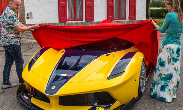 ferrari fxx k google executive benjamin sloss wife christine