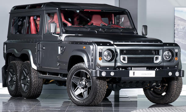 kahn design flying huntsman 6x6 land rover defender tuning 