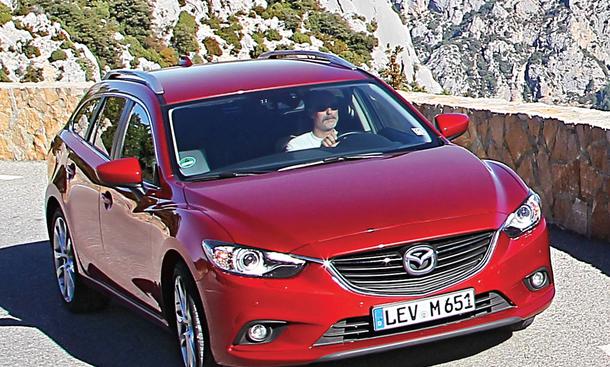 Mazda 6 Kombi Skyactiv D 175 Dauertest Autozeitung De