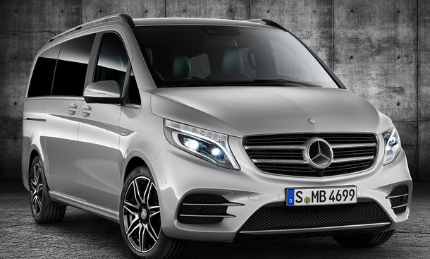 mercedes v klasse amg line van sport ausstattung extras