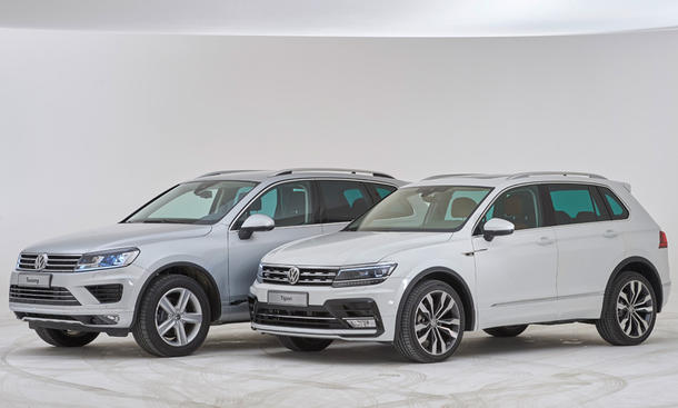 VW Tiguan/VW Touareg: Vergleich | autozeitung.de